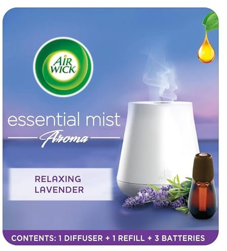 Airwick Essential Mist Kit Lavender & Almond Blossom