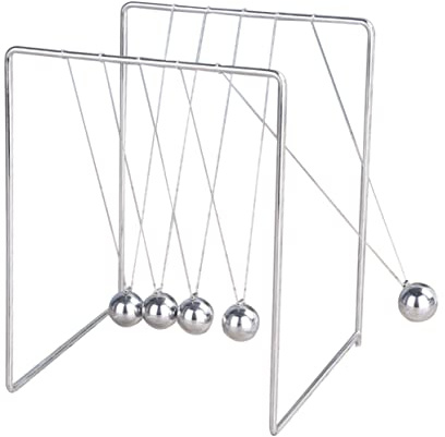 TOYANDONA Ornement Newton Carré pour Bureau Jouet De Bureau Dynamique Taille s Décoration Intérieure Élégante Outil D'expérimentation Créatif