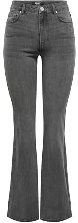 ONLY Female Schlaghosen-Jeans ONLHENNI Hohe Taille Flared Jeans
