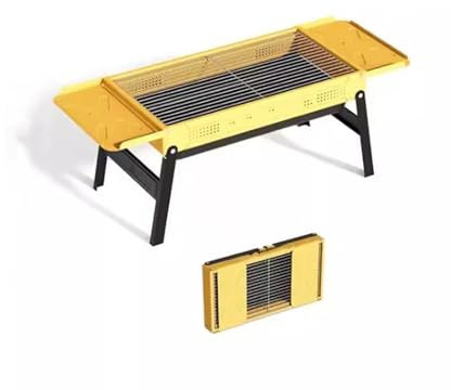 SDA287MZ Picknickgrill Haushalts-Grillofen im Freien, Grillofen aus Edelstahl Tragbarer Grill