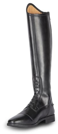 Shires Moretta Ortona Womens Tall Leather Horse Riding Boots - Black