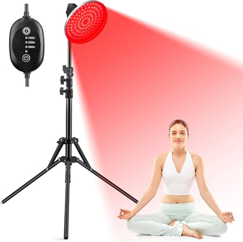 Lámpara infrarroja 660nm, 120 LED, temporizador