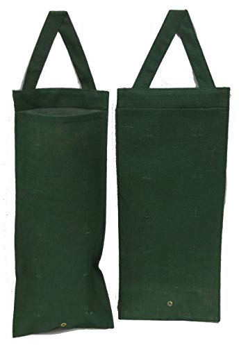 S&MC Gardenware 2 x Fabric Hanging Planter Grow Bag Plant Pouch Tube Tomato Herb Flower Strawberry