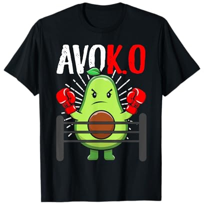AvoKO Avocat Boxe Humour Art Martial Sport Boxe Cadeau T-Shirt