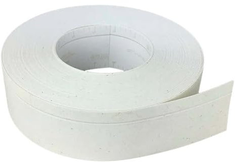 Strait-Flex Kantenprofil L-Bead 100, flex Winkel Weiß 12 Rollen á 30,5m hoher Kantenschutz, für An- und Abschlüsse im Trockenbau