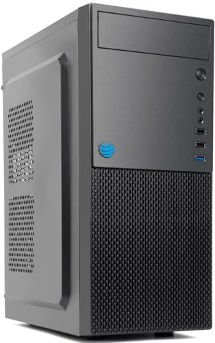 DILC Case ATX M-ATX Mini-ITX 1xUSB 3.0, 2xUSB 2.0 - progettato per uso domestico o d'ufficio - possibilità di cable management