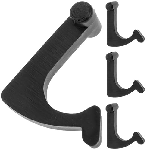 TOYZFRIENDY 4 Pezzi Supporti per Giradischi in Ferro Fibbia di Fissaggio per Braccio Accessori per Giradischi in Vinile Presa Stabile e Compatibilità