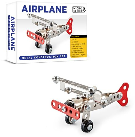 Coach House Airplane Metal Construction Set