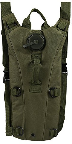 Hydratation Rucksack, Ballery Wasser Rucksack mit 3L Blase für Camping Wandern Radfahren