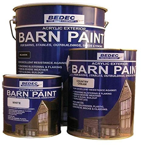 Bedec - Barn Paint - Anthracite - Semi-Gloss - 5 litres