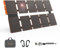 FlexSolar 100W Solarpanel Faltbar DC/QC 3.0 USB-A & PD3.0 USB-C Solarladegerät Monokristalline Solarzelle für Camping,Garten,RV，Smartphone