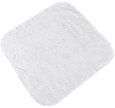 Hemobllo Paños de Algodón Blanco para Vapor, 5 Piezas Reutilizables, Antiadherentes y Resistentes, Ideales para Cocinar Bollos al Vapor Industria Alimentaria