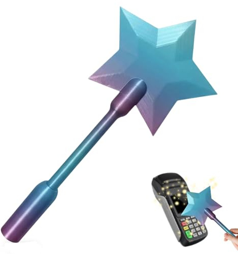 Credit Card Wand, 3D Printed Magic Wand Credit Card Holder, Fairy Wand