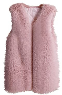 Chaleco acolchado elegante corto de piel sintética chaleco grueso para mujer, chaleco de piel sintética, chaleco cálido sin mangas, chaleco de invierno para boda, chaleco corto suave y esponjoso,