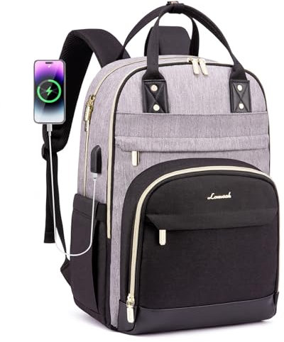 LOVEVOOK Laptop Backpack 17 inch, Large Rucksack Bag for Women