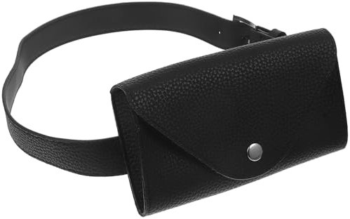 VALICLUD Mini Gürteltasche Damen Aus Pu Umhängetasche Für Handy Und Geldbörse Leicht Und Praktisch Mit Abnehmbaren Gürtel Für Schlüssel Und Karten