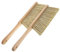 Ipetboom 2piezas Escobilla De Mano Mango De Madera Larga Cepillo Suave para Limpieza De Polvo Sofás Camas y Mesas para Hogar y Oficina