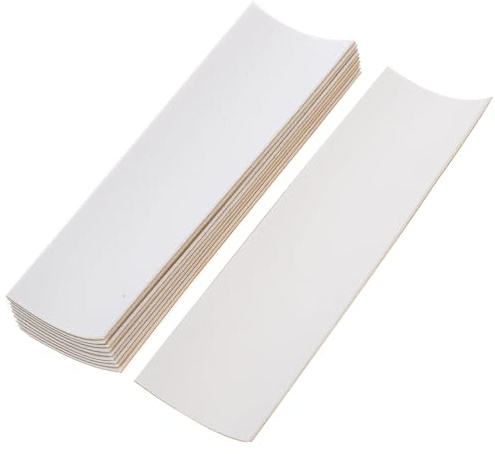 Levemolo Cinta Antideslizante para Diapasón 10 Unidades, Espuma de Alta Rebote, Tamaño 38x110 Mm, Acolchado Antideslizante para Dedos, Accesorios para Finger Skate y Patinetas de