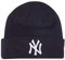 New Era Wintermütze Beanie - Cuff New York Yankees Navy
