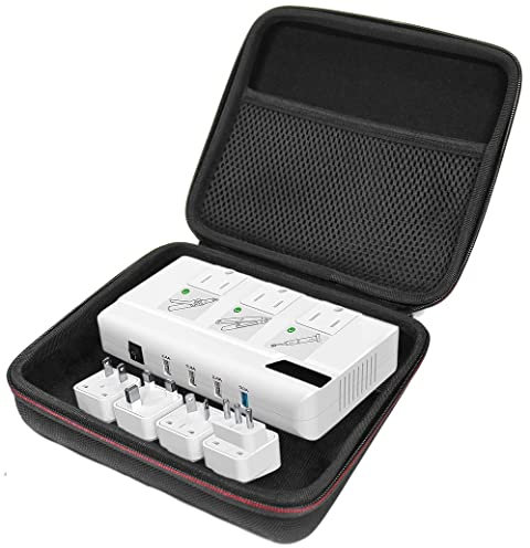Maoershan Portable Travel Protective Case Compatible with GEARGO 230W Power Voltage Converter Step Down 220V to 110V Universal Travel Adapter