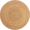 Gifiie Jute-Teppich, handgewebt aus 100% Jute – ideal für Wohnzimmer, Schlafzimmer und Flur, perfekt als dekoratives