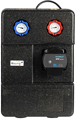 Selfio Zweiwege Pumpengruppe mit Hydra GPO 25-6-130 ohne Mischventil Kugelhahn DN 25