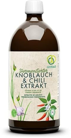 Multikraft Protection naturelle des plantes - Renforcez vos plantes avec notre extrait d'ail et de piment fermenté pour une croissance saine et une protection contre les parasites dans votre propre