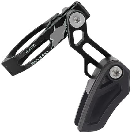 COMPR Fahrrad Einzelscheiben Kettenführung Fahrradkettenschutz Fahrradteile Für Die Meisten Fahrräder Rennräder Mountainbikes Ketten Führung Schutz