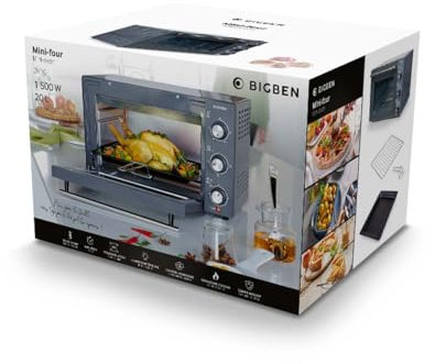 Mini-four 20 L électrique à convection OV1G BIGBEN