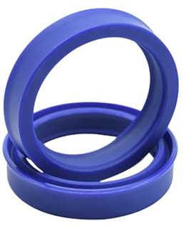 Hydraulic Oil Seal Washers, 5PCS IDU25-36 Blue Polyurethane Piston Rod Seal Hydraulic Oil Seal Cylinder Seal washer(IDU 28(28x36x10))