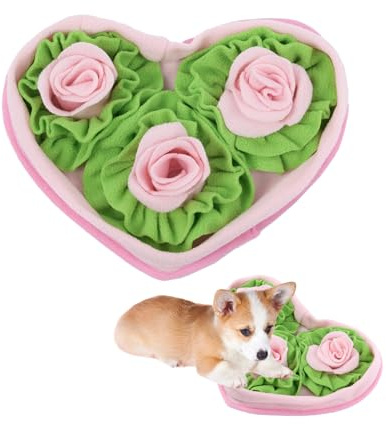 Snuffle Mat for Dogs,Interactive Pet Snuffle Mats for Puppies,Washable Dog Enrichment Toy,Natural Foraging Skills Slow Feeder Foraging Mat to Reduce Anxiety and Boredom