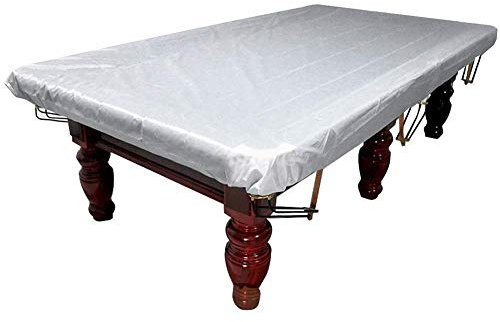 Ejoyous Bache Protection Billard Housse de Billard, Housse de Protection imperméable pour Table de Billard Snooker et Billard Convient pour Tables de 8 Pieds 260 x 170 cm