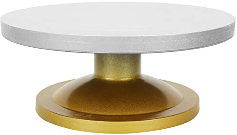 Ruota scolpente con 3 giradischi in metallo pesante di 3 dimensioni diverse per sculture fai-da-te in ceramica(30 * 12cm)