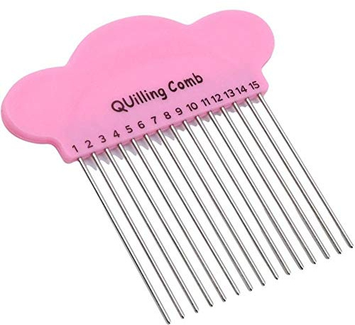 Oulensy Paper Quilling Comb Tool Plastic Create Loops Accessory Supply Handmade Creative Craft Diy Paper Craft Enthusiasts
