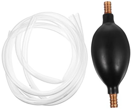 MAGICLULU 2 Piezas extractor de aceite prensa aceite prensa de aceite water pump sifonador para acuario bomba sifón transferir manual portátil Accesorios de coche de polivinilo Black