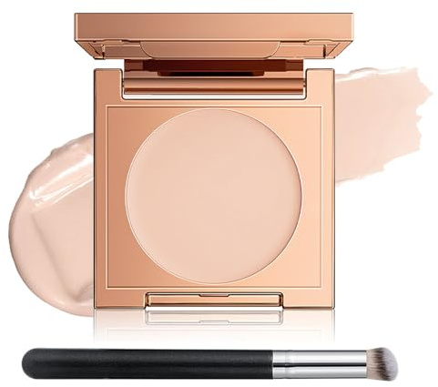 CC Undereye Corrector, Full Coverage Concealer, Vattenbeständig & Långvarig Under Eye Brightener, Korrigerar Mörka Cirklar, Röda Markeringar & Mjuknar Fina Linjer, Täckning Av Mörka Cirklar, Ljus