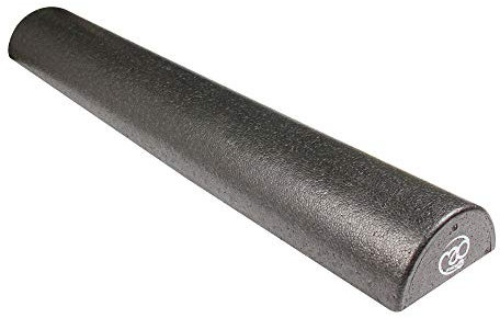 Fitness Mad Half Round Foam Roller, Trigger Point Therapy, Superior EPP Durability, Massage Roller for Home use & Muscle Tension Relief (90cm)