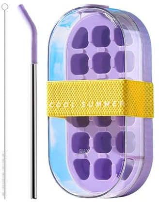 Maker Bottle, 18 Compartments Tray for Bottles, Easy to Remove, Reusable for Whisky, Chilled Drinks, Cocktails, Coffee, Soda, Juice, Milk