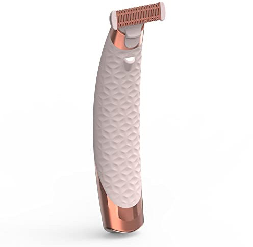 Flawless Nu Razor elektrischer Damenrasierer mit hypoallergen 18-karätigen vergoldeten Scherköpfen – wiederaufladbar