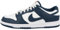 Nike Herren Dunk Basso Retro Sneaker, Black Dark Iris White, 44.5 EU