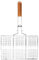 34×32×2 Griglia Nebbq Rete Rete per Barbecue Clip per Pesce Alla Griglia Outdot in Acciaio Inossidabile, Griglia per Barbecue Portatile Pieghevole da Campeggio per Pesce,