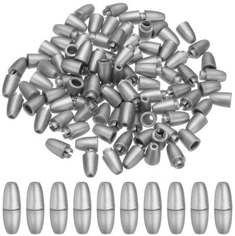 PATIKIL 24 mm brytlås, 50 set plastpärlor tunna anslutningar snodd klämmor för halsband snodd armband smyckestillverkning gör-det-själv hantverk, silver