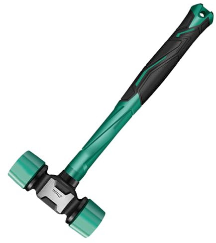 Martello Di Gomma - Teste Di Martello In Gomma, Martello Per Pavimenti, Letto Dormitorio | Di Assorbimento Degli Urti, Teste In Con Impugnatura Ergonomica, Mazzuoli Morbidi Per Campeggio