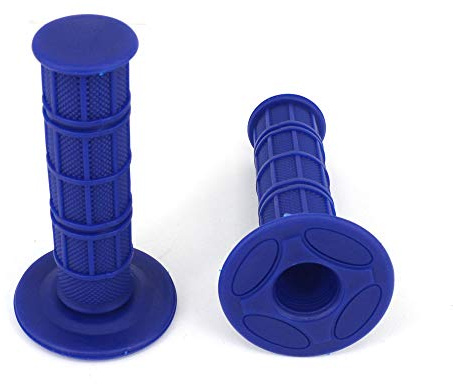 Puños Moto Empuñaduras Moto 22 mm Empuñaduras Manillar Moto para Yamaha Grizzly 350 400 450 Bruin 350 Kodiak 400 450 Wolverine 350 450 YFM 350 ATV Quad Azul
