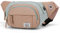 Wind Took Bauchtasche Gürteltasche Brusttasche Stylisch groß Hüfttasche Sport Handytasche mit Kopfhörer Port für Reise Wanderung Outdoor Running, Damen und Herren, 35×7.5×15cm