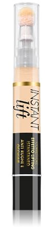 Deborah Correttore Instant LIft N.3.2 Vanilla, Texture Fluida, attenua Occhiaie, Borse e Rughe, con Speciali Attivi e Particelle Foto Riflettenti, per uno Sguardo Fresco e Riposato
