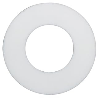 YDHSIKK Rondelle in plastica Trasparente, Guarnizioni Piatte in Gomma siliconica da 10 Pezzi, rondella di Tenuta for Rubinetto Idraulico, O-Ring di Tenuta da M2 a M12(12x22x3mm)