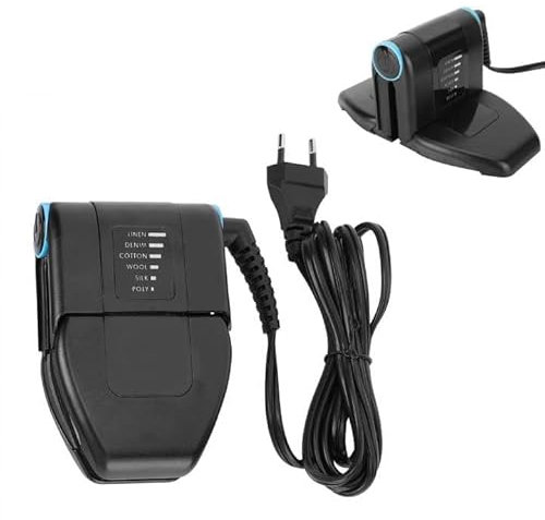 Mini Reisebügeleisen, Klein Reise Dampfbügeleisen, Faltbare Reise Bügeleisen Tragbares Mini Klapp Elektrobügeleisen Hand Dampfbügeleisen für Zuhause und Reisegebrauch(EU 110-220V)
