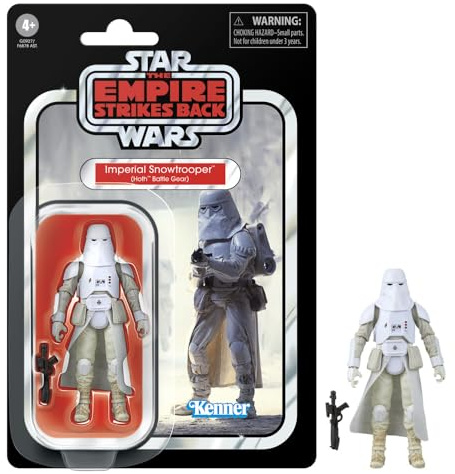 Star Wars La colección Vintage, Imperial Snowtrooper (Hoth Battle Gear), Star Wars: El Imperio contraataca, Figura de acción de 9,5 cm