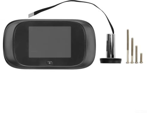 Digital dörrvisare med för nattvision, digital dörrvisare titthålskamera, med 2,8 tums LCD-skärm 100 graders vidvinkel hemsäkerhetsdörrklocka för dörrar 35-110 mm